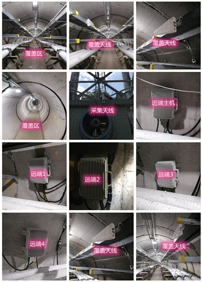  港口镇电力管廊覆盖天线方案案例